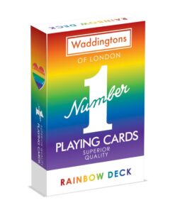 Winning Moves: Waddingtons No.1 - Rainbow Playing Cards (WM00756-EN1)