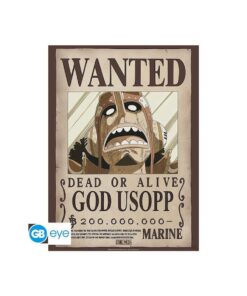 Abysse One Piece - Wanted God Usopp Poster Chibi (52x38cm) (GBYDCO232)