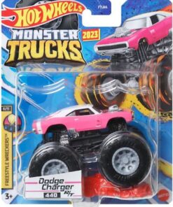 Mattel Hot Wheels Monster Trucks 2023 - Dodge Charger 440 R/T Die-Cast Vehicle (HLT14)