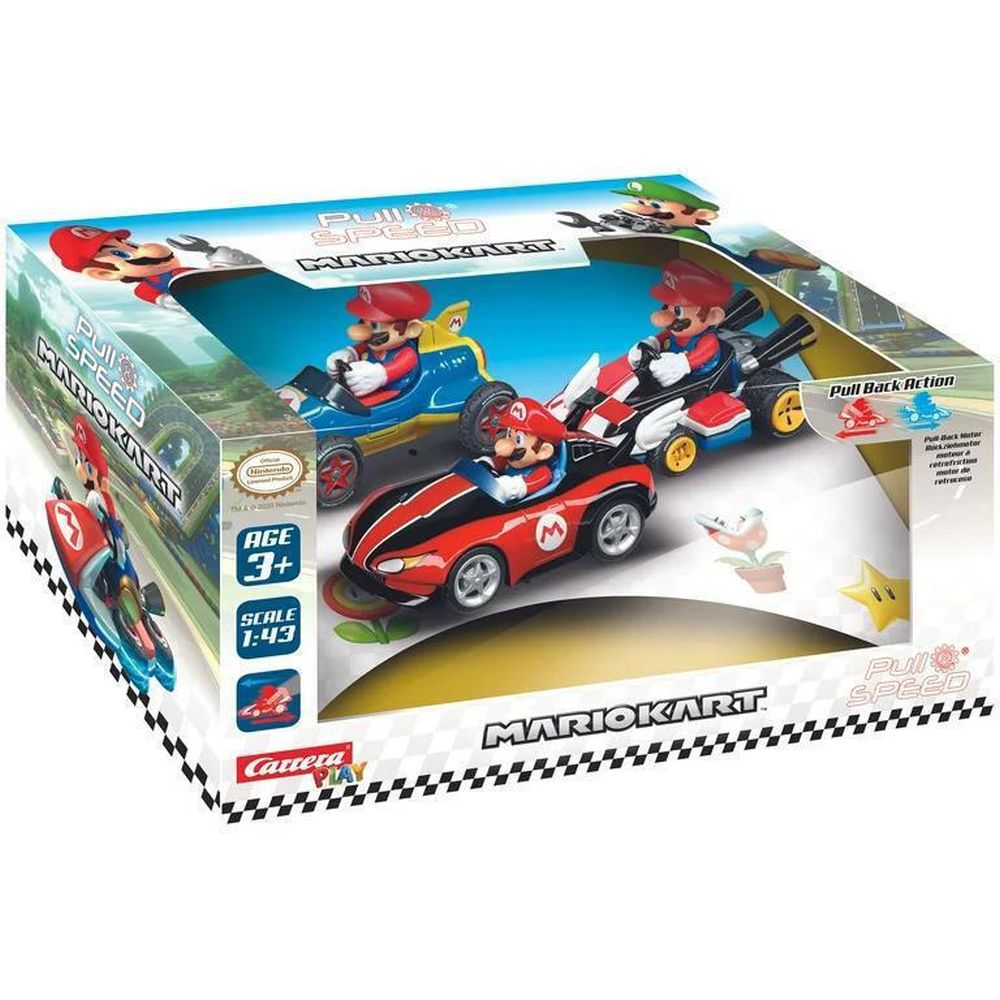 Carrera Pull Speed: Pick Up Truck Pull Back Action Vehicle 1:43 (15817113)