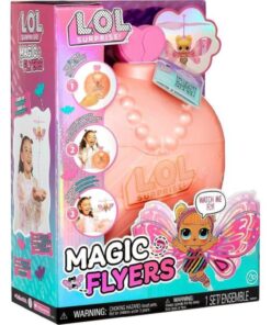 MGA L.O.L. Surprise: Magic Flyers - Flutter Star Pink Wings (593546EUC)