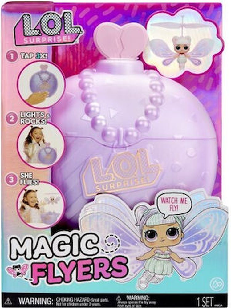 MGA L.O.L. Surprise: Magic Flyers - Sweetie Flying Purple Wings (593621EUC)