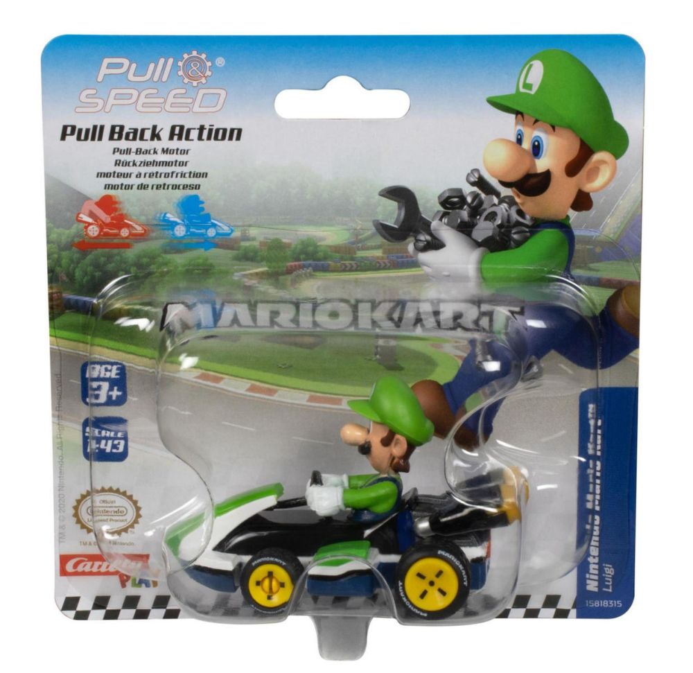 Carrera Pull Speed: Nintendo Mario Kart™ - Luigi 1:43 (15818315)