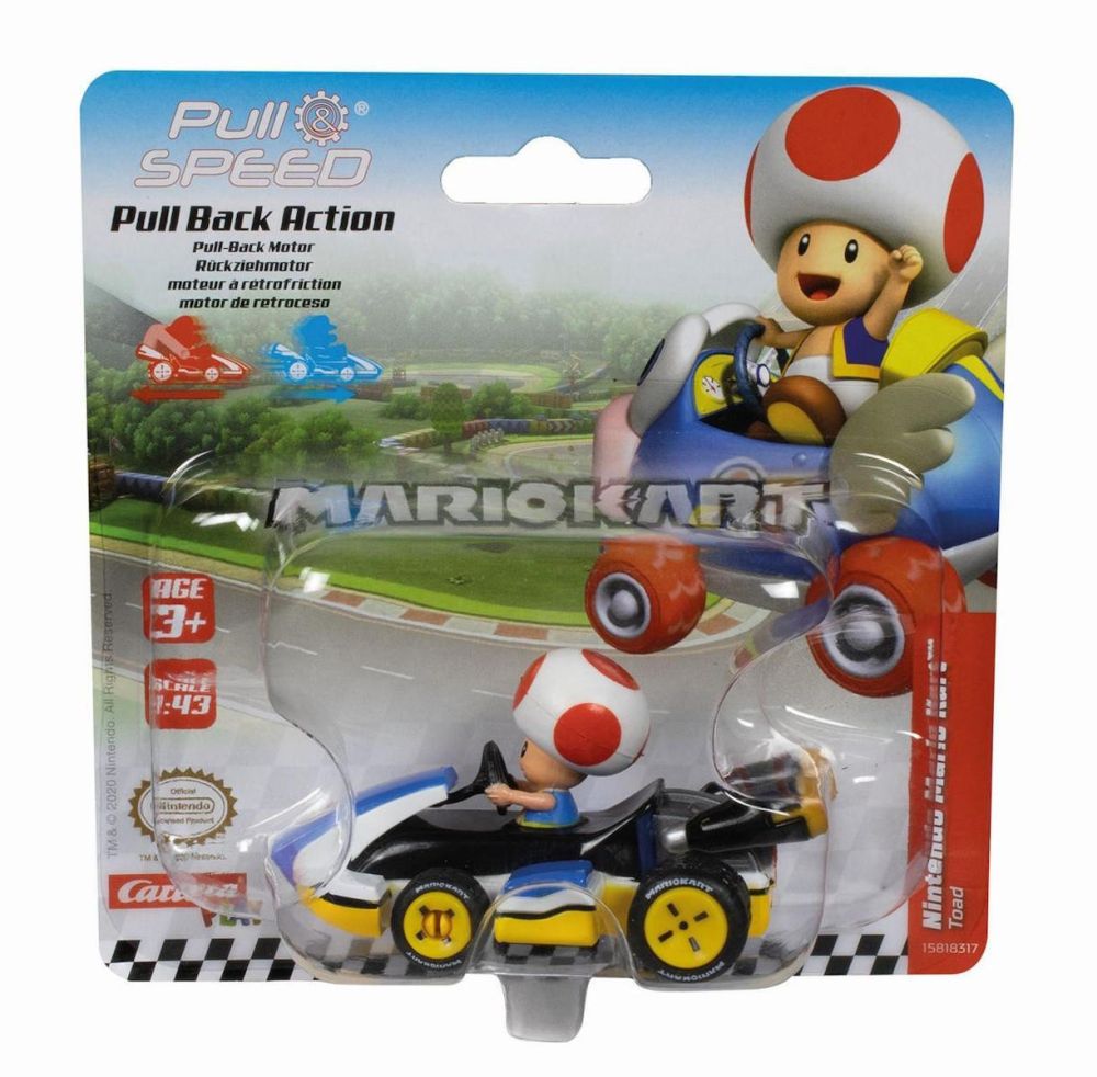 Carrera Pull Speed: Nintendo Mario Kart™ - Toad 1:43 (15818317)