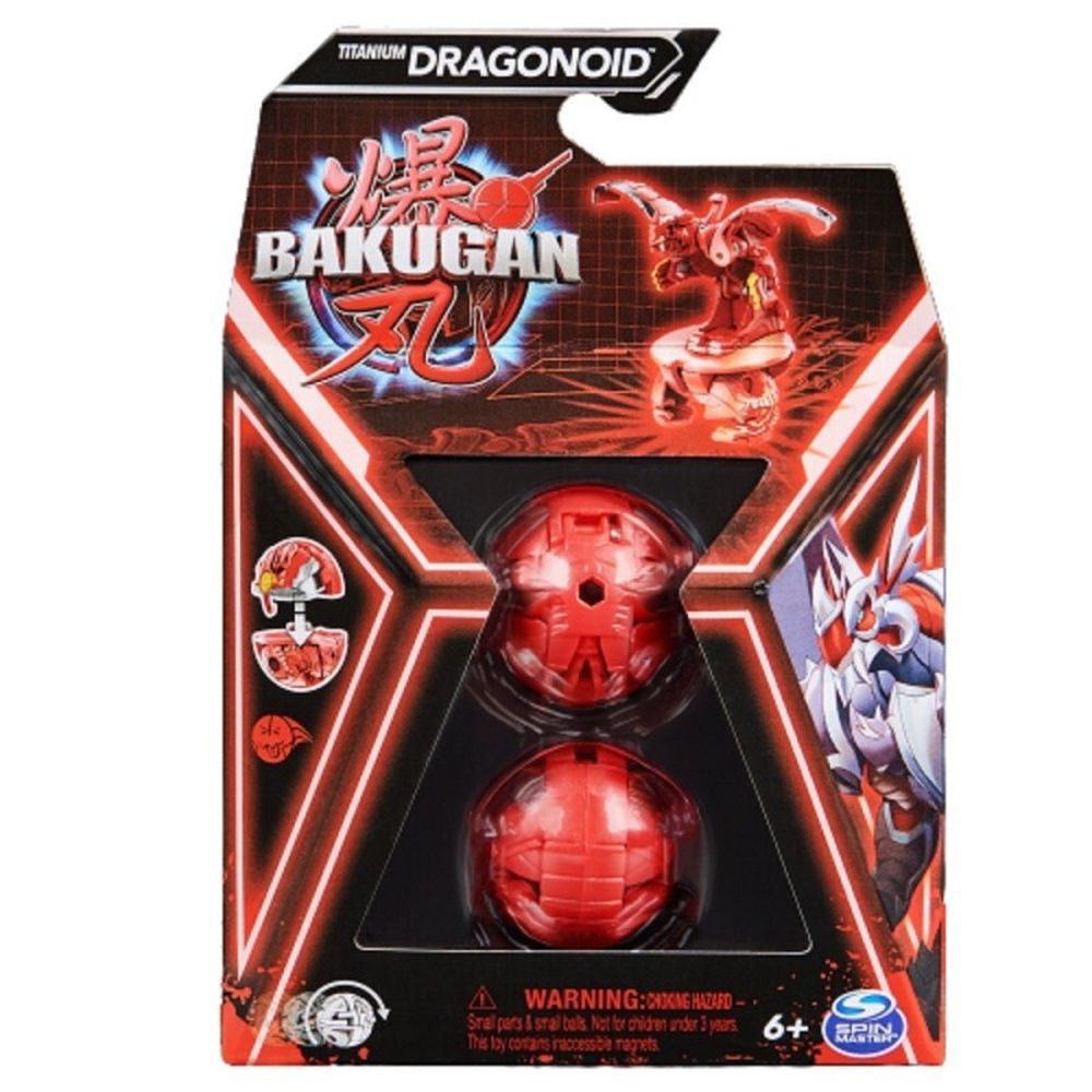 Spin Master Bakugan: Titanium Dragonoid (Red) Core Ball (20141497)