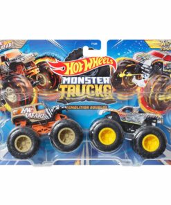 Mattel Hot Wheels Monster Trucks: Demolition Doubles - HW Safari VS Wild Streak (HWN58)