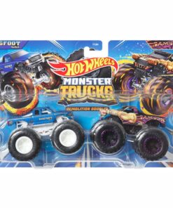 Mattel Hot Wheels Monster Trucks: Demolition Doubles - Bigfoot 4X4X4 VS Samson (HWN59)