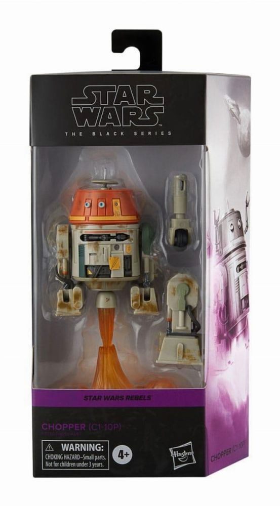 Hasbro Fans Disney Star Wars The Black Series: Rebels - Chopper (C1-10P) Action Figure (F7030)