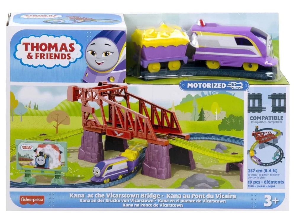 Fisher-Price® Thomas Friends™: Motorized - Kana at the Vicarstown Bridge Playset (HHW06)