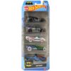 Mattel Hot Wheels - DC Batman (Set Of 5) (HTV44)