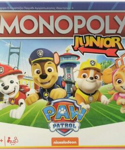 Winning Moves: Monopoly - Junior Paw Patrol  Επιτραπέζιο (Ελληνική Γλώσσα) (WM04163-GRK)