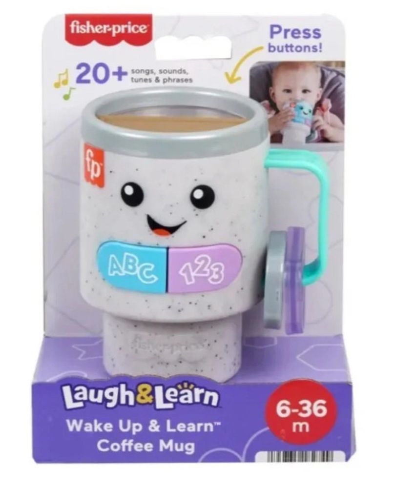 Fisher-Price® Laugh Learn® - Wake Up Learn Coffee Mug (HWY44)